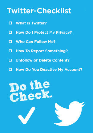 Twitter Checklist